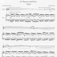 Three Songs on Poems by Lorri Neilsen Glenn- Tawnie Olson