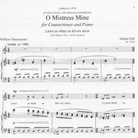 O Mistress Mine - Juliana Hall