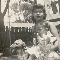 Julia and Cynthia Robles, 1952