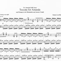 Toccata for Amanda -Emma Lou Diemer