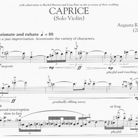 Caprice - Augusta Read Thomas