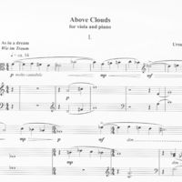 Above Clouds - Ursula Mamlok