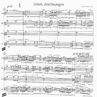 Linien, Zeichnungen - Isabel Mundry