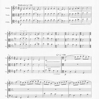 Three Spirituals for String Trio - Adolphus Hailstork