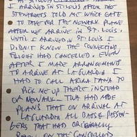 BK Travel Anecdote